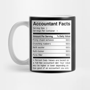 Accountant Facts | Funny Accounting Mug